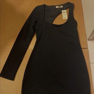 Black, one shoulder Dress